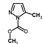 CAS#: 75326-00-0, Methyl 5-methyl-1H-pyrazole-1-carboxylate