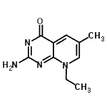 CAS#: 753422-57-0, 2-Amino-8-ethyl-6-methylpyrido[2,3-d]pyrimidin-4(8H)-one