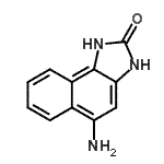 CAS#: 75370-64-8, 5-Amino-1,3-dihydro-2H-naphtho[1,2-d]imidazol-2-one