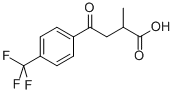 CAS 登录号：75380-98-2， 2-甲基-4-氧代-4-(4'-三氟甲基苯基)丁酸