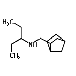 CAS#: 75382-67-1, N-(Bicyclo[2.2.1]hept-2-ylmethyl)-3-pentanamine