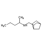 CAS#: 75382-69-3, N-(Bicyclo[2.2.1]hept-2-ylmethyl)-2-pentanamine