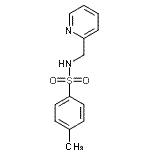 CAS 登录号：75391-97-8， 4-甲基-N-(2-吡啶基甲基)苯磺酰胺