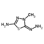CAS#: 754201-56-4, (5E)-5-Hydrazono-4-methyl-4,5-dihydro-1,3,4-thiadiazol-2-amine