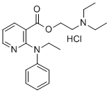 CAS#: 75449-68-2, 2-Diethylaminoethyl 2-(Ethyl-Phenylamino)Pyridine-3-Carboxylate Hydrochloride