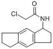 CAS 登录号：75463-39-7， 2-氯-N-(1,2,3,5,6,7-六氢-S-引达省-1-基)-乙酰胺