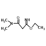 CAS#: 754914-00-6, Ethyl 3-(dimethylamino)-3-oxopropanimidate