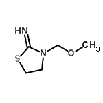 CAS#: 754950-79-3, 3-(Methoxymethyl)-1,3-thiazolidin-2-imine