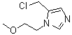 CAS#: 754973-68-7, 5-(Chloromethyl)-1-(2-methoxyethyl)-1H-imidazole