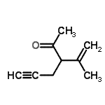 CAS#: 75565-71-8, 3-Isopropenyl-5-hexyn-2-one