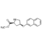 CAS 登录号：755707-37-0， 甲基(4S)-4-(2-萘基氧基)-L-脯氨酸酯