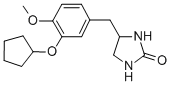 CAS#: 75614-09-4, 4-[(3-Cyclopentyloxy-4-Methoxyphenyl)Methyl]Imidazolidin-2-One