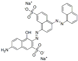 CAS#: 75627-22-4, 7-Amino-4-Hydroxy-3-[[4-(1-Naphthylazo)-7-Sulpho-1-Naphthyl]Azo]Naphthalene-2-Sulphonic Acid Sodium Salt