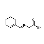 CAS 登录号：756422-12-5， (E)-N-(1-环己烯-1-基亚甲基)甘氨酸