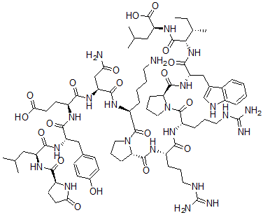 CAS 登录号：75644-95-0， 色氨酰(11)-神经降压素