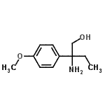 CAS 登录号：756440-42-3， 2-氨基-2-(4-甲氧基苯基)-1-丁醇
