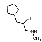 CAS#: 756520-80-6, 1-(Methylamino)-3-(1-pyrrolidinyl)-2-propanol
