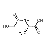 CAS 登录号：756792-36-6， N-[(羟基甲基)(氧代)正膦基]-L-丙氨酸