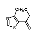CAS#: 756799-60-7, 1-(4-Methyl-1,3-thiazol-5-yl)-1-propanone