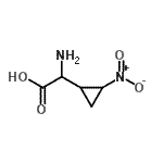 CAS#: 757161-76-5, Amino(2-nitrocyclopropyl)acetic acid