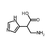 CAS#: 757185-97-0, 3-Amino-2-(1H-imidazol-4-yl)propanoic acid
