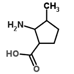 CAS#: 757186-25-7, 2-Amino-3-methylcyclopentanecarboxylic acid