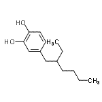 CAS#: 757196-37-5, 4-(2-ethylhexyl)benzene-1,2-diol