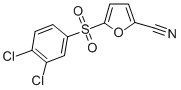 CAS#: 75745-62-9, 5-(3,4-Dichlorophenyl)Sulfonylfuran-2-Carbonitrile