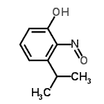CAS#: 75775-41-6, 3-Isopropyl-2-nitrosophenol