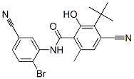 CAS#: 75790-50-0, N-(2-Bromo-5-Cyanophenyl)-3-Tert-Butyl-4-Cyano-2-Hydroxy-6-Methylbenzamide