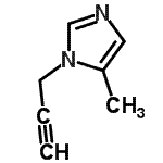 CAS 登录号：757908-35-3， 5-甲基-1-(2-丙炔-1-基)-1H-咪唑