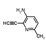CAS#: 757950-12-2, 2-ethynyl-6-methyl-pyridin-3-amine