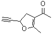 CAS#: 75822-59-2, 1-(5-Ethynyl-2-methyl-4,5-dihydro-3-furanyl)ethanone
