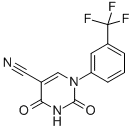 CAS#: 75838-24-3, 5-Cyano-1-[3-(Trifluoromethyl)Phenyl]Uracil