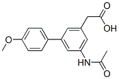 CAS 登录号：75852-44-7， 2-[3-乙酰氨基-5-(4-甲氧基苯基)苯基]乙酸