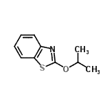 CAS#: 75866-96-5, 2-Isopropoxy-1,3-benzothiazole