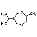 CAS#: 75872-60-5, 3-Isopropyl-6-methyl-1,5,3-dioxazepane