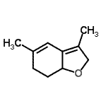 CAS#: 758720-10-4, 3,5-Dimethyl-2,6,7,7a-tetrahydro-1-benzofuran