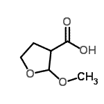 CAS#: 758726-23-7, 2-Methoxytetrahydro-3-furancarboxylic acid