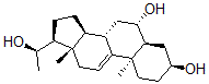 CAS#: 75921-90-3, (3S,5S,6S,8S,10S,13S,14S,17S)-17-(1-Hydroxyethyl)-10,13-Dimethyl-2,3,4,5,6,7,8,12,14,15,16,17-Dodecahydro-1H-Cyclopenta[a]Phenanthrene-3,6-Diol