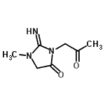 CAS#: 759430-95-0, 2-Imino-1-methyl-3-(2-oxopropyl)-4-imidazolidinone