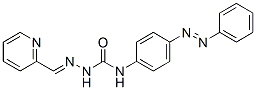 CAS 登录号：7595-63-3， 3-(4-苯基偶氮苯基)-1-(吡啶-2-基亚甲基氨基)脲