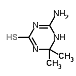 CAS#: 75956-86-4, 4-Amino-6,6-dimethyl-5,6-dihydro-1,3,5-triazine-2(1H)-thione