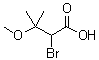 CAS#: 75974-47-9, 2-Bromo-3-Methoxy-3-Methylbutanoic Acid