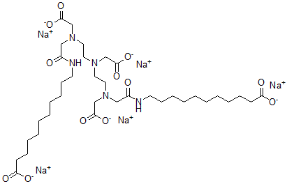 CAS#: 75977-88-7, Pentasodium 11-[[2-[(2-Oxido-2-Oxoethyl)-[2-[(2-Oxido-2-Oxoethyl)-[2-[(2-Oxido-2-Oxoethyl)-[2-[(11-Oxido-11-Oxoundecyl)Amino]-2-Oxoethyl]Amino]Ethyl]Amino]Ethyl]Amino]Acetyl]Amino]Undecanoate
