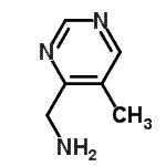 CAS#: 75985-23-8, 1-(5-Methyl-4-pyrimidinyl)methanamine