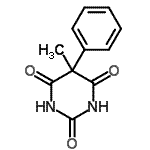 CAS#: 76-94-8, 5-Methyl-5-phenyl-2,4,6(1H,3H,5H)-pyrimidinetrione