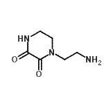 CAS 登录号：760122-98-3， 1-(2-氨基乙基)-2,3-哌嗪二酮