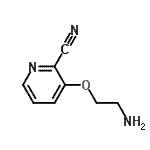 CAS#: 760161-21-5, 3-(2-Aminoethoxy)-2-pyridinecarbonitrile