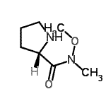 CAS#: 760164-31-6, N-Methoxy-N-methyl-L-prolinamide